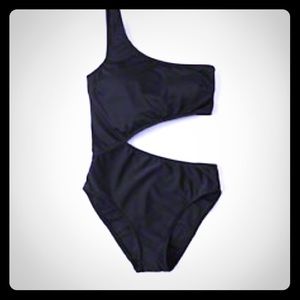 Abercrombie One Shoulder Swim 👙